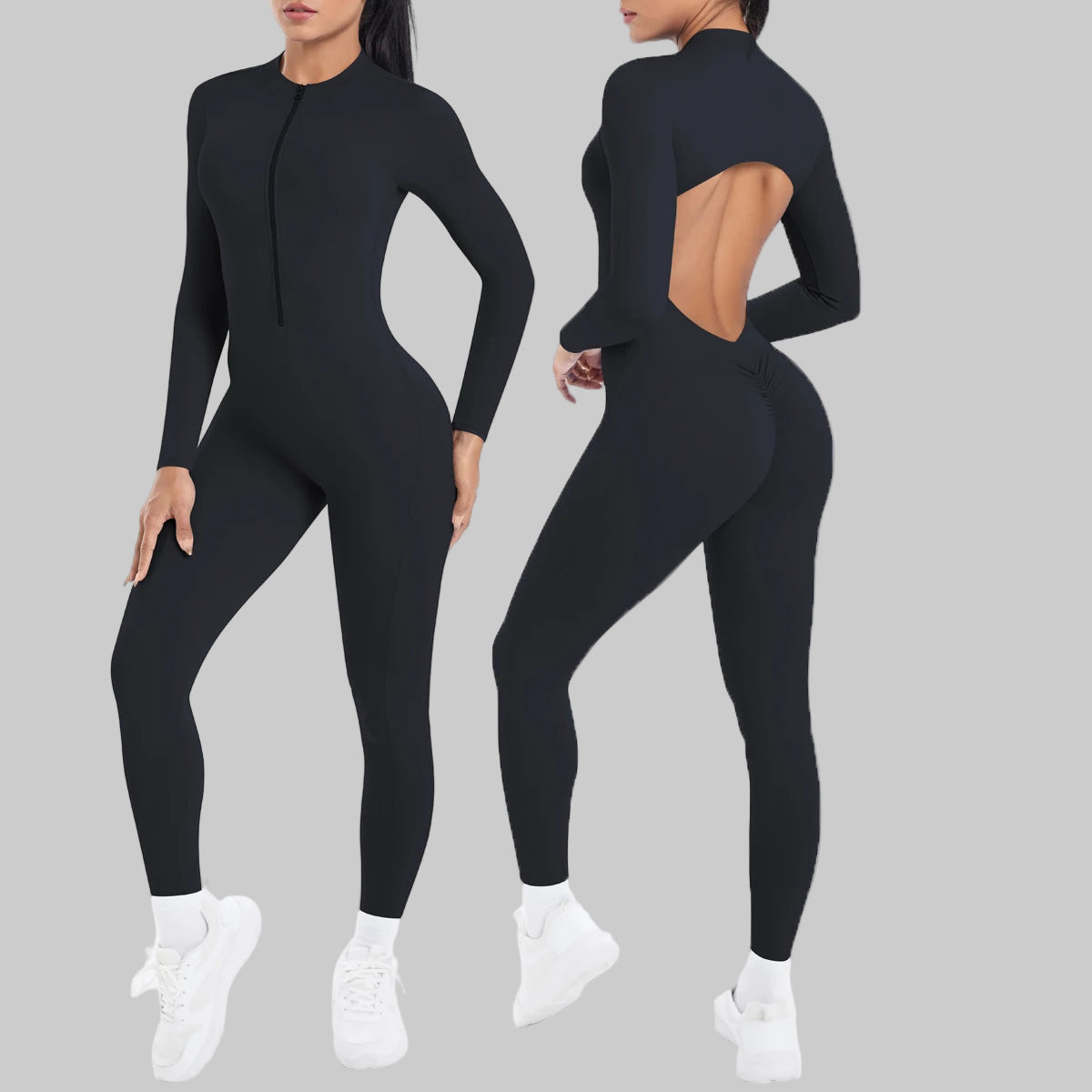 Alessandra High Intensity Zip Jumpsuit