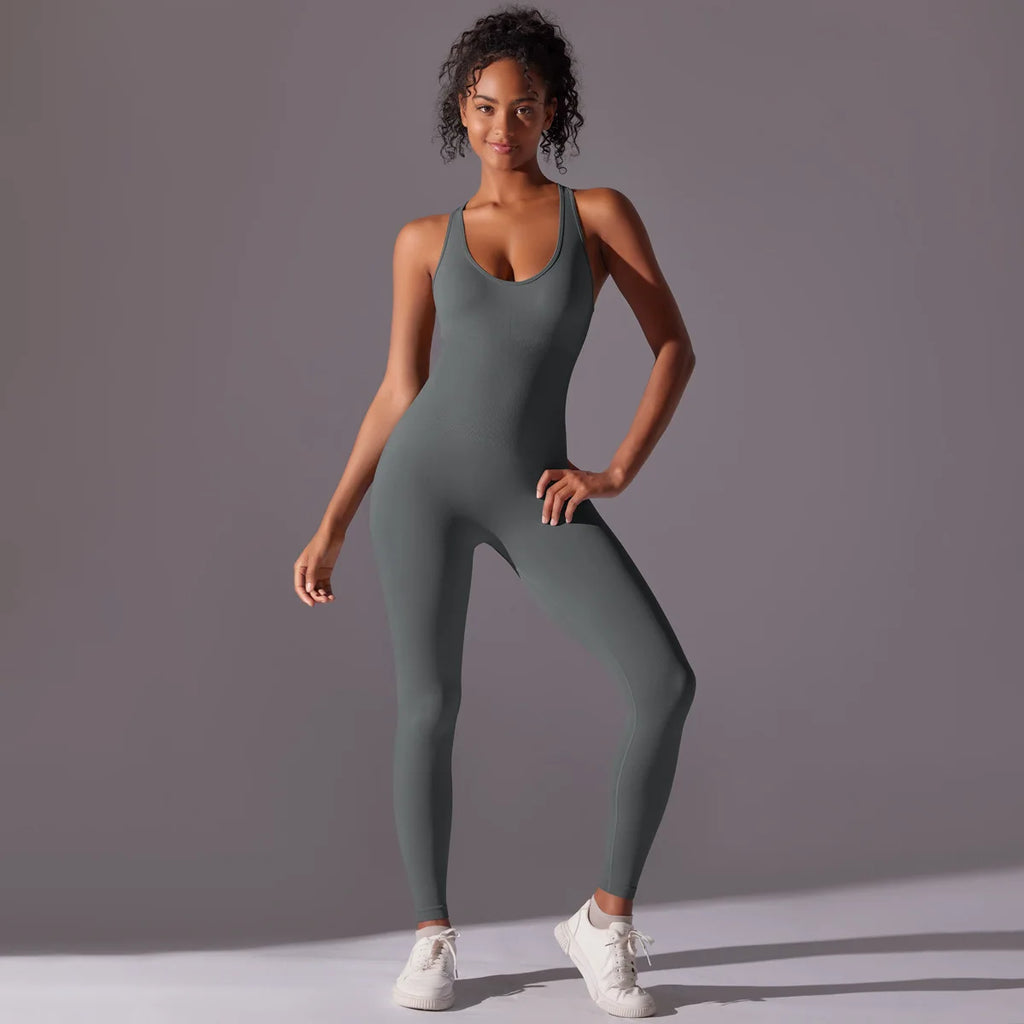 Francesca One Piece Seamless Nylon Bodysuit