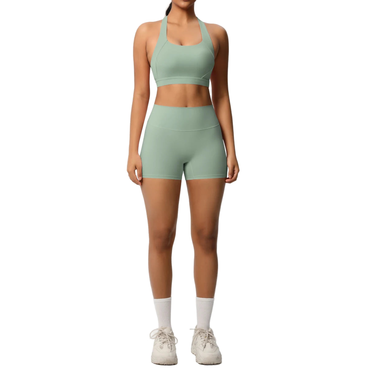 Layla Breathable Shorts Yoga Set